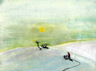 Mi carretilla y el tigre de nieve, 2004
